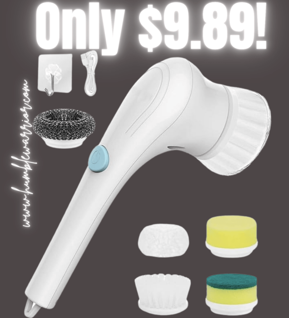 electric spin scrubber!